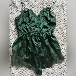 Fleur du Mal 100% Silk Romper